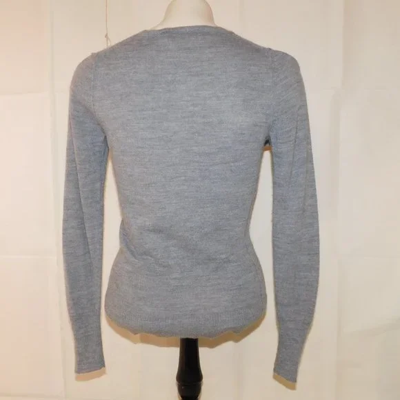 Banana Republic Button Up Sweater Made Of Italian Yarn Wool Alpaca Blend Size S - Picture 5 of 13